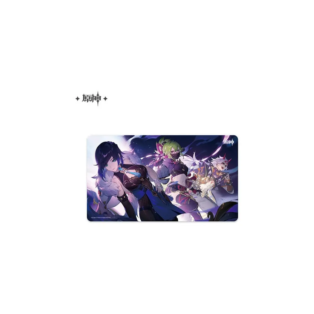 Genshin Impact Mousepad Yelan  Kuki Shinobu & Arataki Itto 70 x 40 cm